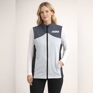 Rabbit Running x Hoka One One Zip Vest XS Gray Running Lightweight Women